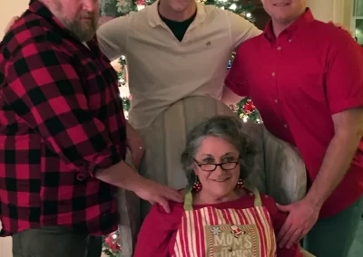 A mom and her boys